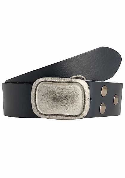Rettungsring Gürtel Ledergürtel mit austauschbarer Schließe "Rechteck Einge günstig online kaufen