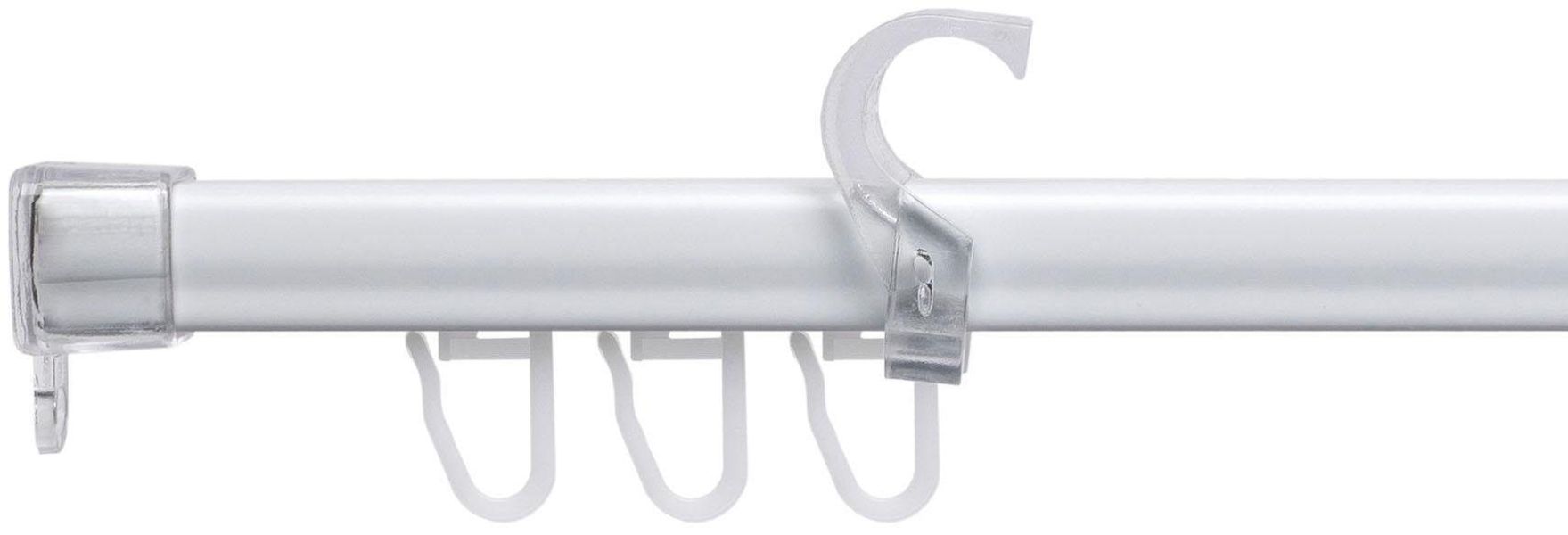 Liedeco U-Schiene "U-STORELAU01GS" 1 läufig-läufig Fixmaß günstig online kaufen