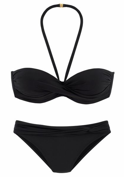 LASCANA Bügel-Bandeau-Bikini mit verschiedenen Trägervarianten günstig online kaufen