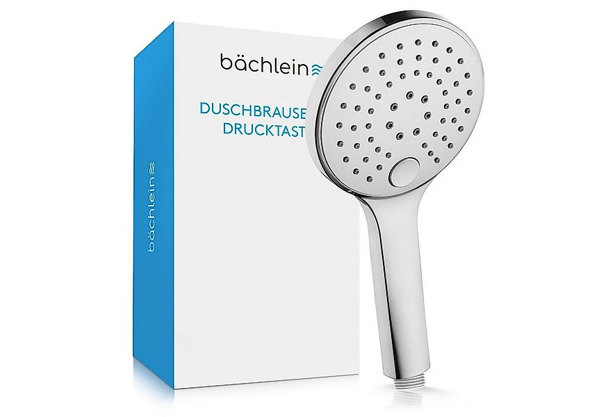 Bächlein Duschbrause Brausekopf Handbrause mit 3 Strahlarten, drei Stahlart günstig online kaufen