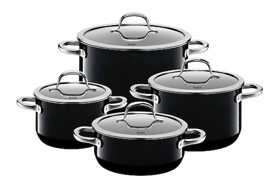 Silit Topf-Set »Silargan Passion, mit Glasdeckeln,« Set, 8 Stk. tlg. Silarg günstig online kaufen