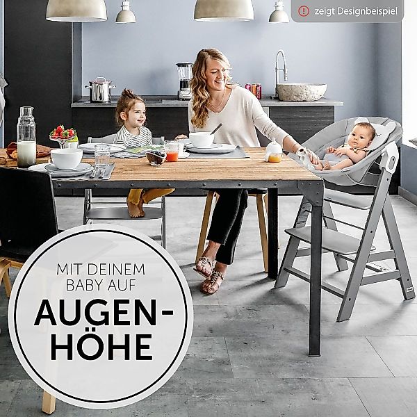 Hauck Hochstuhl Alpha Plus Natur - günstig online kaufen