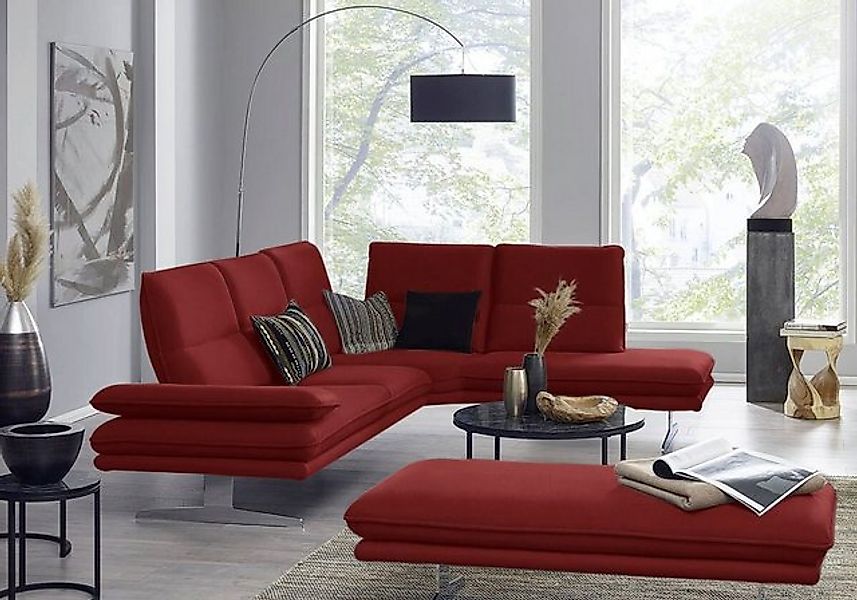 W.SCHILLIG Ecksofa broadway, Designsofa, mit tollem Sitzkomfort, L-Form, Si günstig online kaufen