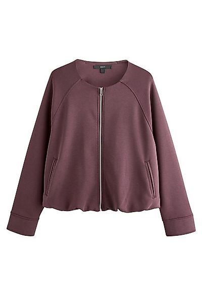 Next Shirtjacke Harringtonjacke mit Reißverschluss und Ballonsaum (1-tlg) günstig online kaufen