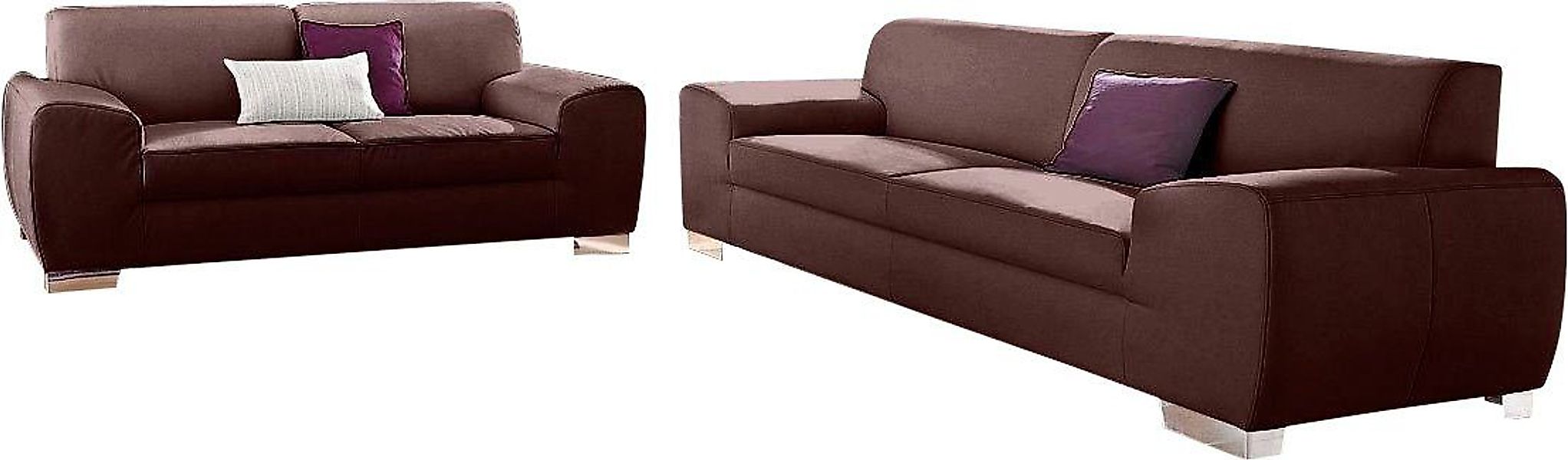 DOMO collection Polstergarnitur Ricardo kubisch, modern günstig online kaufen