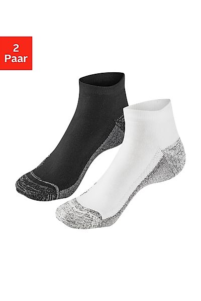 H.I.S Kurzsocken Packung, 2 Stk. tlg. Gepolsterte Golfsocken schnelltrockne günstig online kaufen