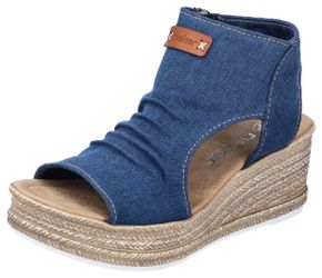 Rieker Schaftsandale, Keilsandalette, Sommerschuh, Plateausohle, in günstig online kaufen