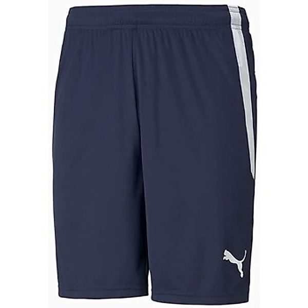 Puma  Shorts Spodenki Męskie Teamliga Granatowe günstig online kaufen