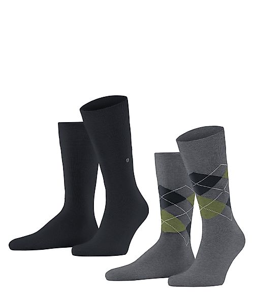 Burlington Socken Everyday Argyle Mix 2-Pack günstig online kaufen
