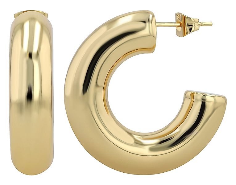 AKZENT Ohrring-Set 5050755 Edelstahl Creolen/ Halbcreole, günstig online kaufen