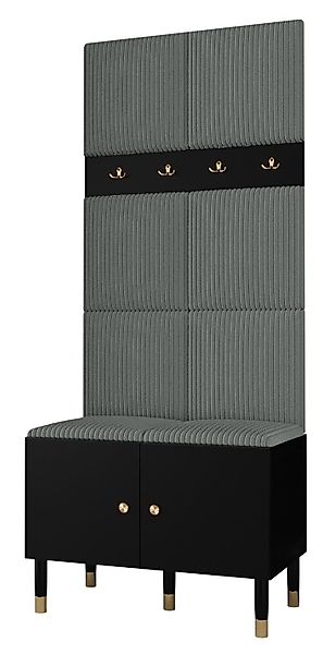 ABIKS MÖBEL Kompaktgarderobe PALERMO Set 4 günstig online kaufen