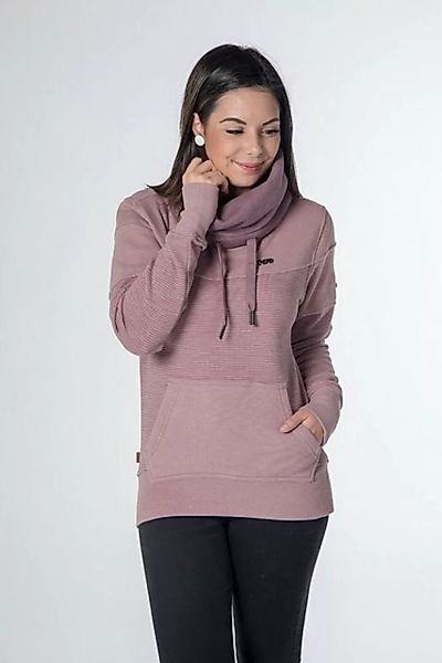 CNSRD Sweatshirt SUNSHINE SWEAT CS Hoher, doppellagiger Kragen mit Draw-Str günstig online kaufen