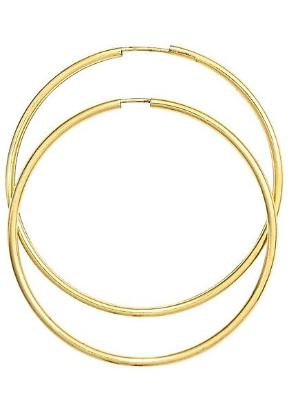 JOBO Paar Creolen, 585 Gold 46 mm günstig online kaufen