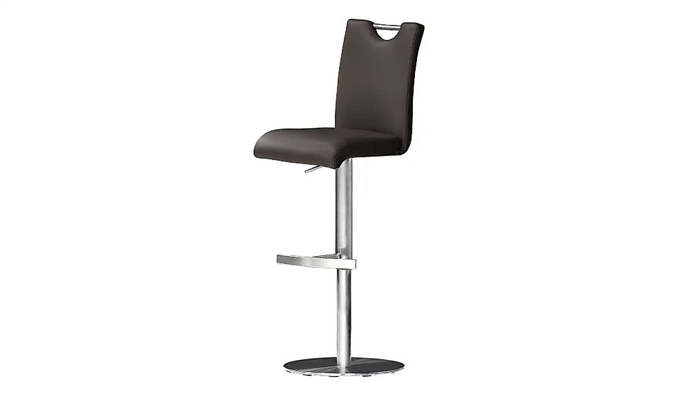 Barhocker  Gulia ¦ braun ¦ Maße (cm): B: 42 H: 91 T: 50.0 Polstermöbel > Ho günstig online kaufen