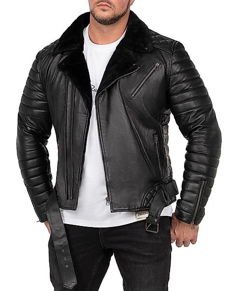 Reichstadt Lederjacke Herren Bikerjacke RS008LUX gefüttert günstig online kaufen