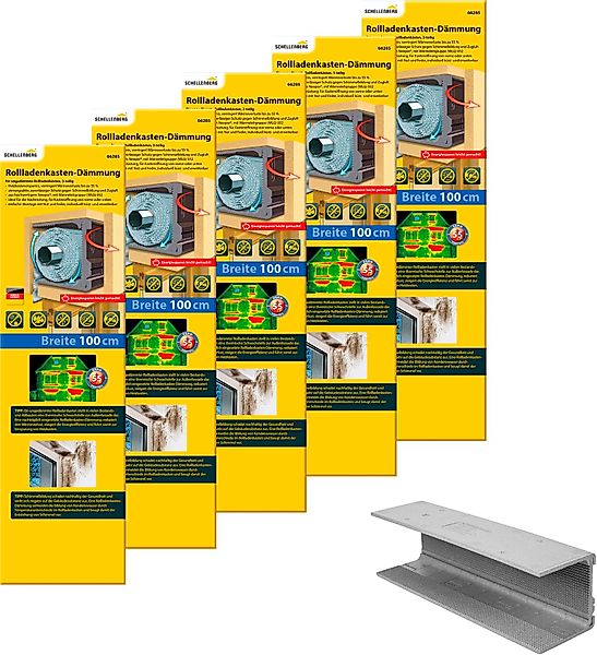 SCHELLENBERG Rollladenkastendämmung 3-teilig, 100 x 28,5 günstig online kaufen