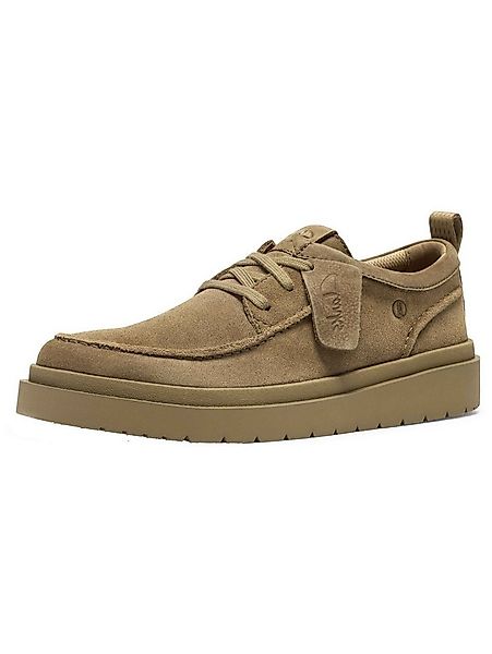 Clarks Clarks Halbschuhe Veloursleder Schnürschuh günstig online kaufen