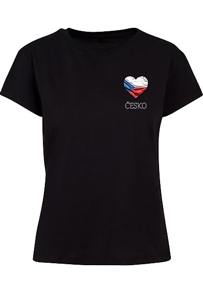 Merchcode T-Shirt "Merchcode Ladies Merchcode Football - Czech T-shirt", (1 günstig online kaufen