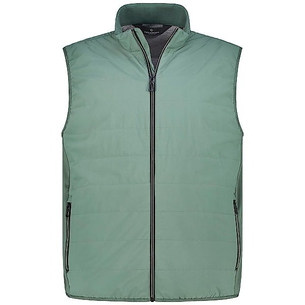 CASA MODA Leichte Weste, wasser- und windabweisend Farbe grün Größe: 4XL günstig online kaufen