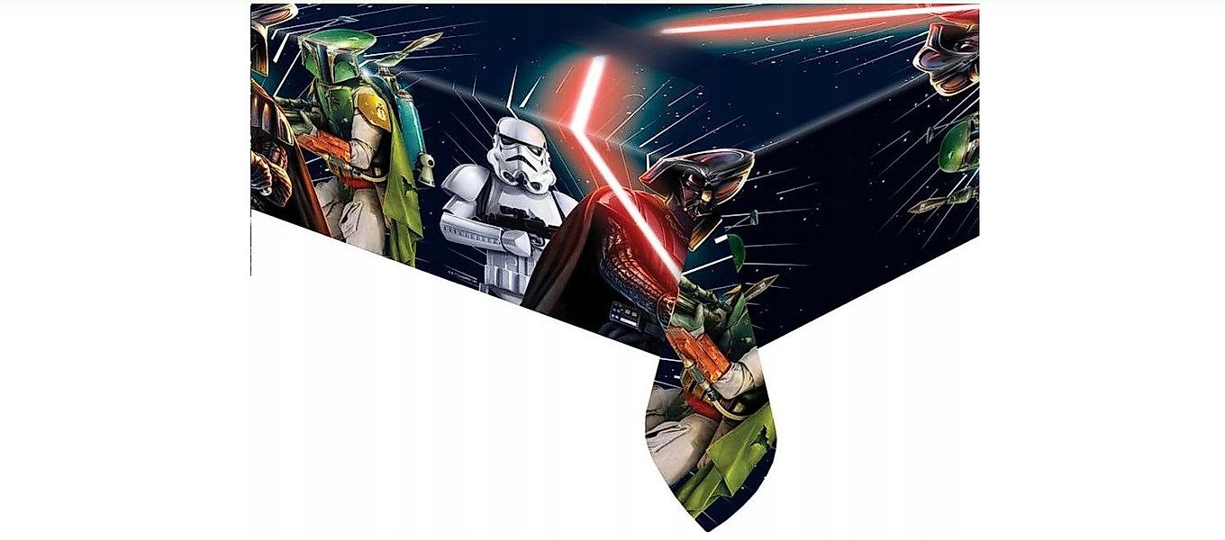 Festivalartikel Tischdecke STAR WARS Geburtstagsfeier Folien-Tischdecke günstig online kaufen