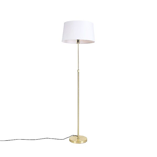 Qazqa Stehlampe Parte fl, ohne Leuchtmittel, günstig online kaufen