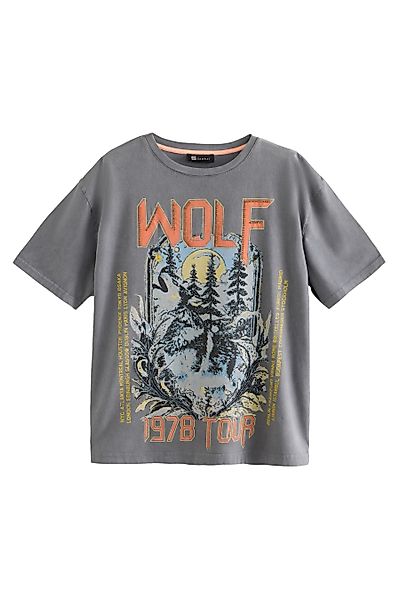 Next Print-Shirt Wolf Tour T-Shirt aus günstig online kaufen