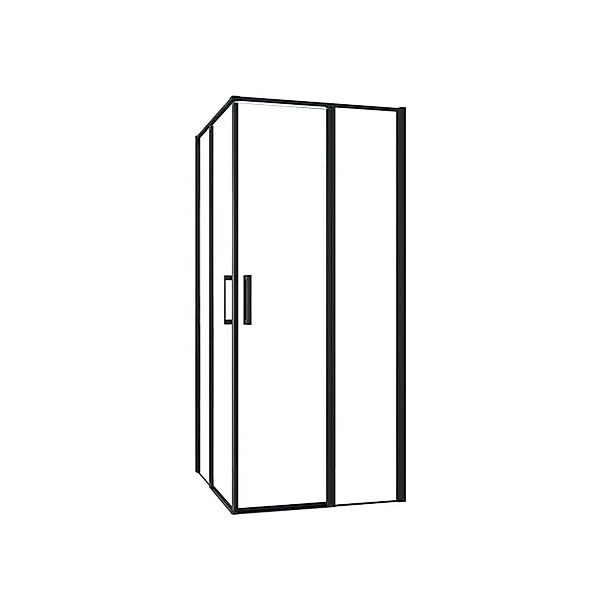 Duschparadies 120 x 90 x 185cm Duschkabine 6mm Nano Glas Drehtür Duschabtre günstig online kaufen