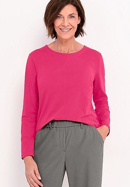 bianca Rundhalsshirt DAMI aus softer Jersey-Qualität in Trendfarbe günstig online kaufen