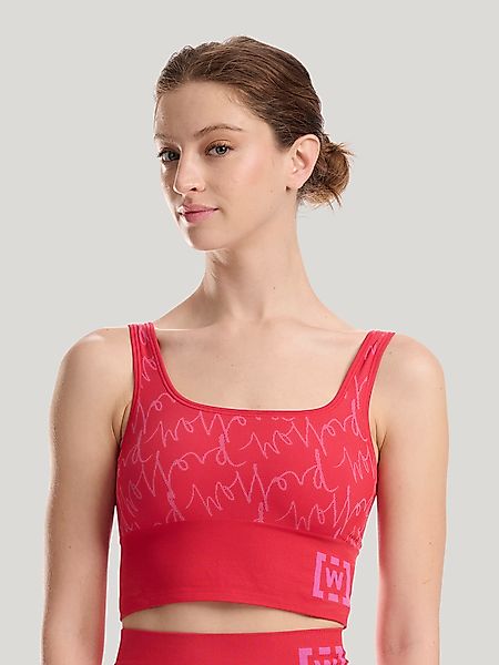 Wolford - W Athleisure Crop Top Bra, Frau, red glow/orchid, Größe: XS günstig online kaufen