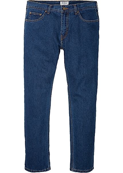 Loose Fit Jeans aus stabilem Denim, Straight günstig online kaufen