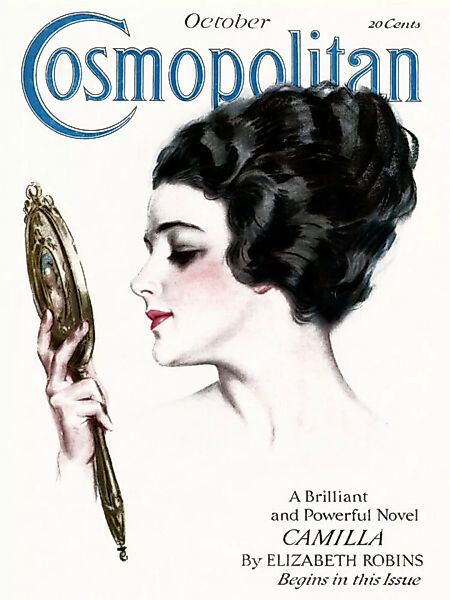 Poster / Leinwandbild - Cosmopolitan Cover Oktober 1917 günstig online kaufen
