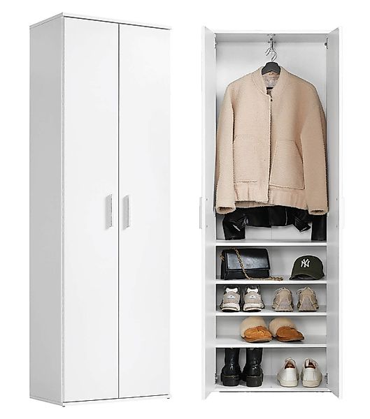 mokebo Garderobenschrank Der Lange Flurschrank Haushaltsschrank oder Mehrzw günstig online kaufen