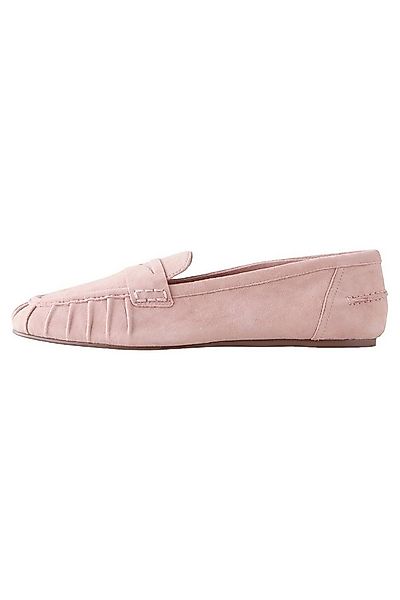 Next Forever Comfort gerafffte Loafer aus Veloursleder Loafer (1-tlg) günstig online kaufen