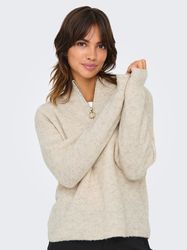 ONLY Strickpullover ONLTOKYO SOLID L/S ZIP günstig online kaufen