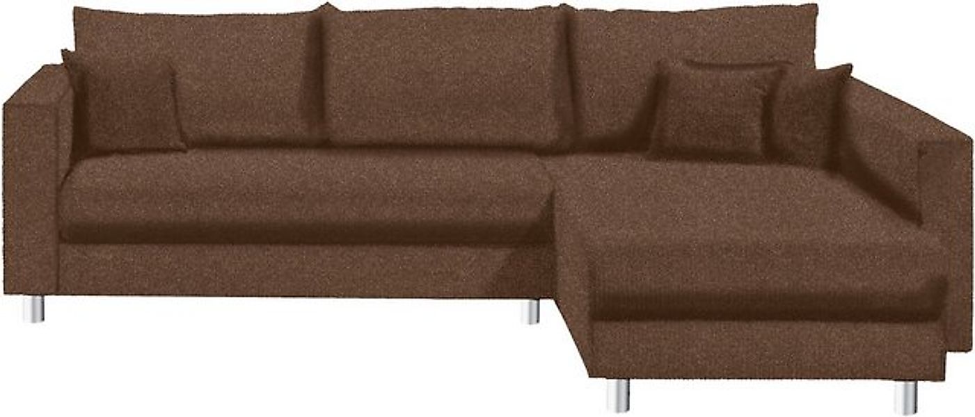 INOSIGN Ecksofa 153, Inkl. Schlaffunktion und großen Strauraum günstig online kaufen