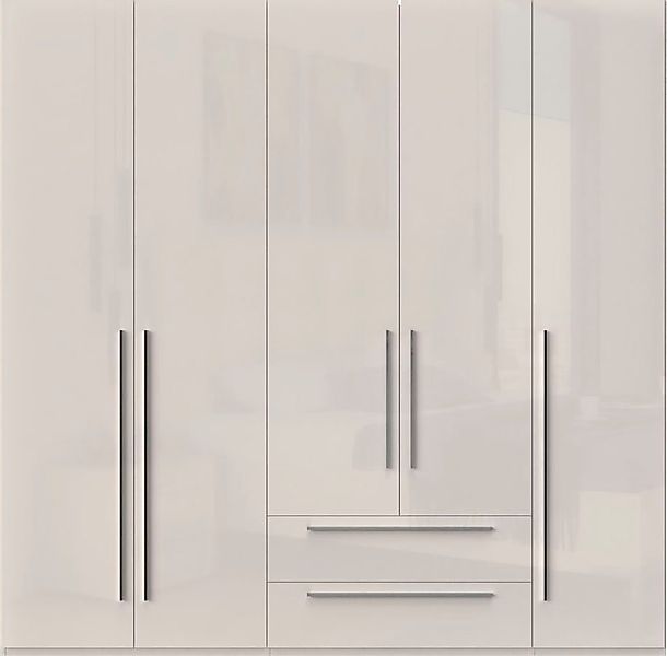 Places of Style Kleiderschrank "Piano, UV lackiert, hochglänzend in beige o günstig online kaufen