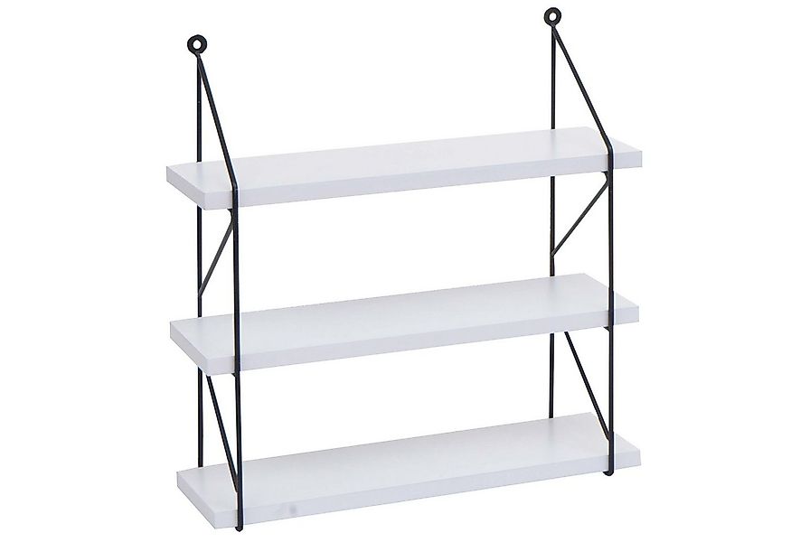 MCW Wandregal MCW-K78, Drei Regalböden, Industriedesign günstig online kaufen