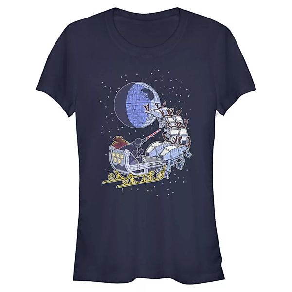 Star Wars - Gruppe Vader Sleigh - Weihnachten - Frauen T-Shirt günstig online kaufen