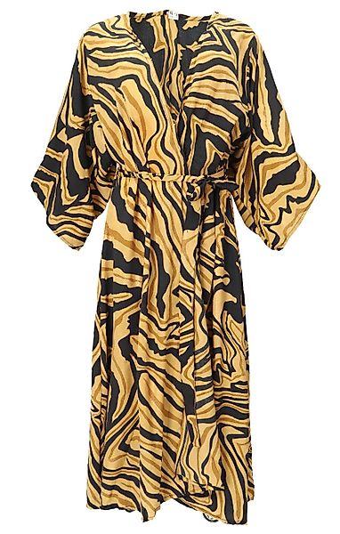 Guru-Shop Kimono Kimonokleid, seidig glänzender Boho günstig online kaufen