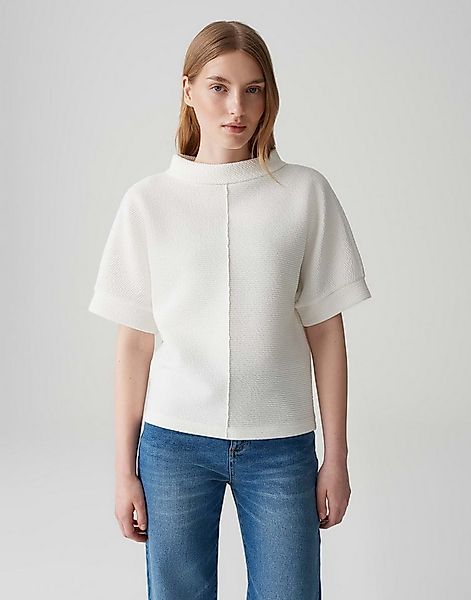 OPUS Sweatshirt GIMMO mit Rippenstruktur günstig online kaufen