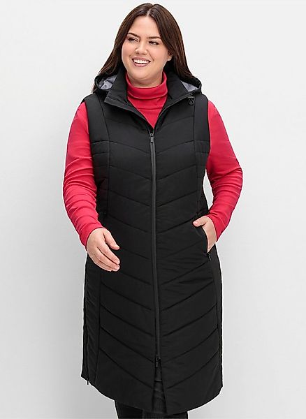 Sheego Jerseyweste Steppweste . günstig online kaufen