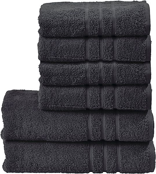 done.® Handtuch Set Daily Uni, Walkfrottier günstig online kaufen