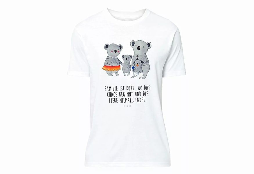 Mr. & Mrs. Panda T-Shirt Koala Familie - Weiß - Geschenk, Nachthemd, T-Shir günstig online kaufen