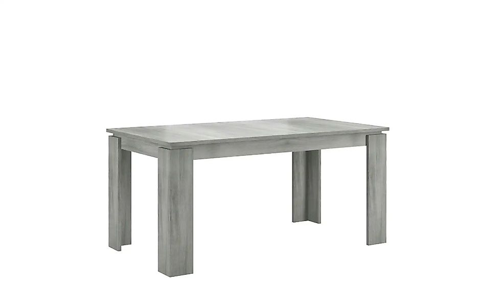 Esstisch ausziehbar   ¦ grau ¦ Maße (cm): B: 160 H: 76 Tische > Esstische > günstig online kaufen