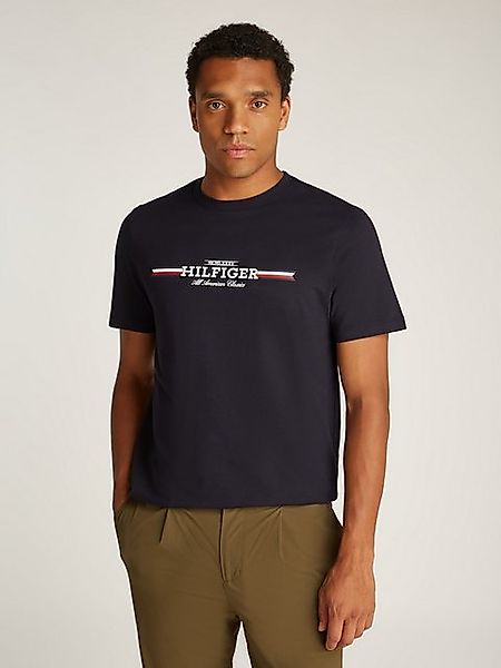 Tommy Hilfiger Rundhalsshirt HILFIGER CHEST STRIPE günstig online kaufen