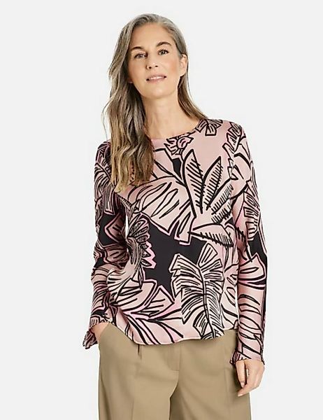 GERRY WEBER Langarmbluse Nachhaltige Bluse mit tropischem Print günstig online kaufen