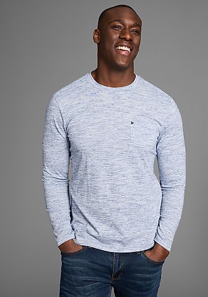 Bruno Banani Langarmshirt Langarmshirt in schmaler günstig online kaufen