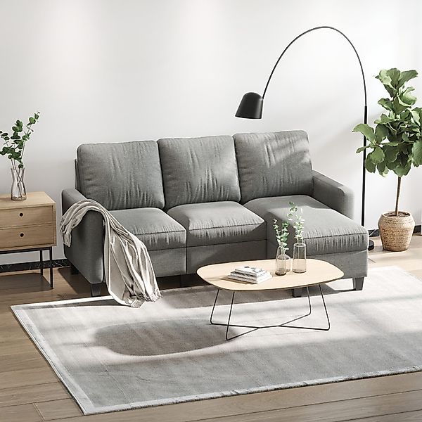 HOMCOM Ecksofa Ecksofa, Eckcouch in L-Form, günstig online kaufen
