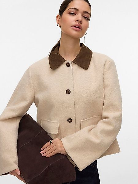 Vero Moda Kurzjacke VMFLORENCE SHORT JACKET BOO mit Knopfleiste günstig online kaufen