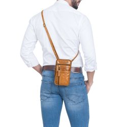 STILORD Handtasche "Asher" Leder Brustbeutel Herren günstig online kaufen